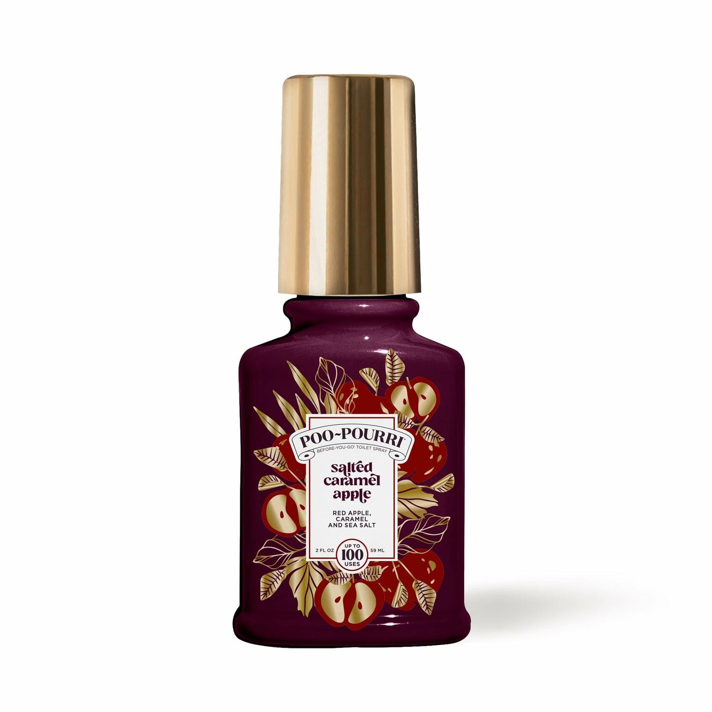 Poo-Pourri Before-You-Go Toilet Spray Salted Caramel Apple 2 Fl Oz
