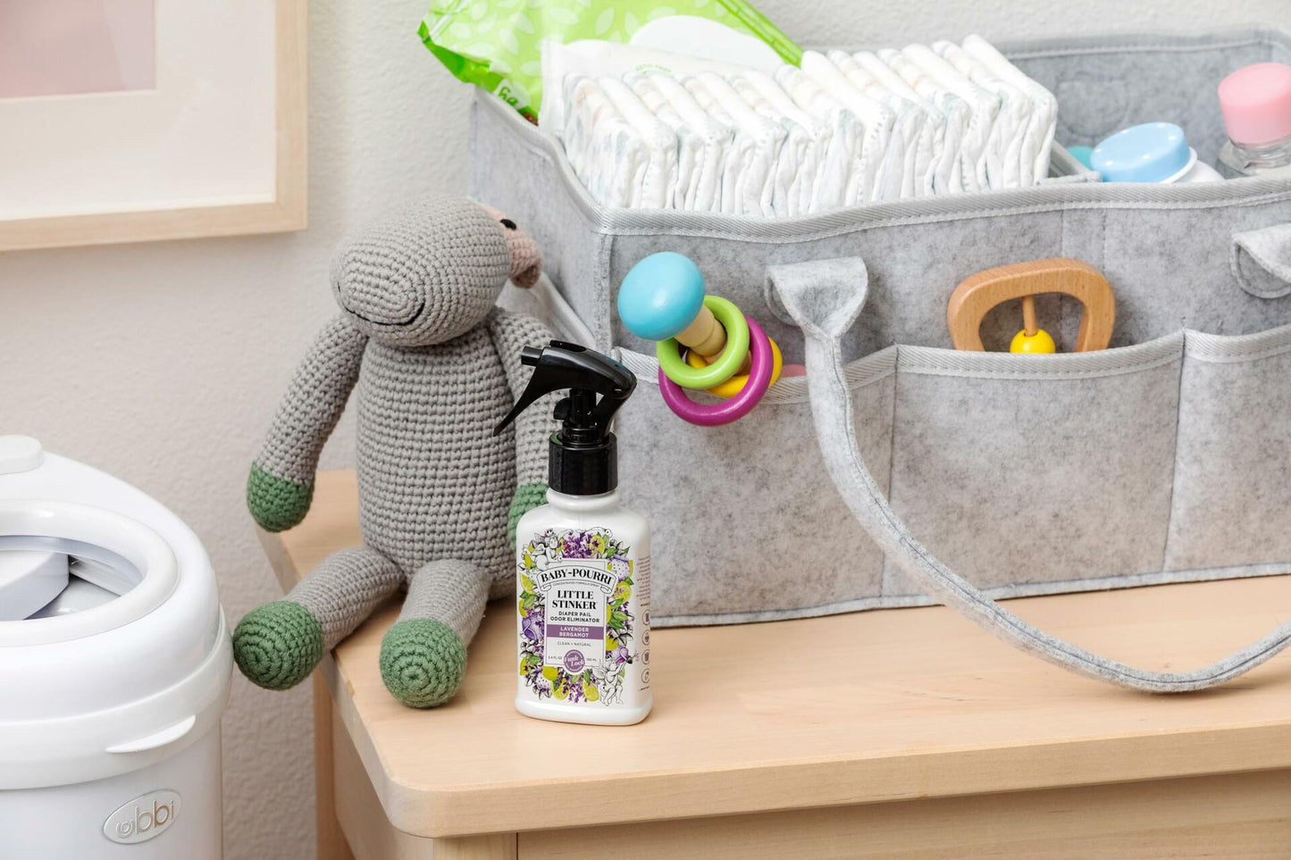 Baby-Pourri Little Stinker Diaper Pail Spray 3.4oz Lavender Bergamot Vanilla