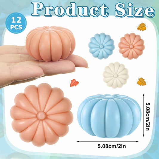 Maxcheck 12 Sets Pumpkin Soap Favors Boy Blue Baby Shower Thanksgiving