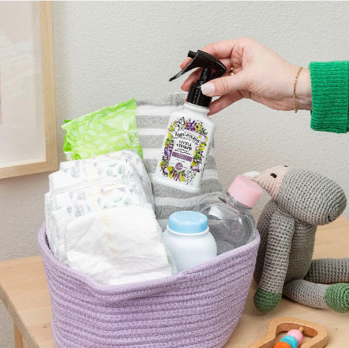 Baby-Pourri Little Stinker Diaper Pail Spray 3.4oz Lavender Bergamot Vanilla