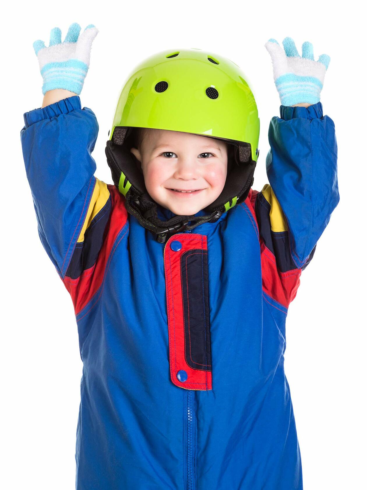 EBOOT Kids Full Finger Knitted Winter Gloves Mittens Color Set 5 Size 1-3, 3