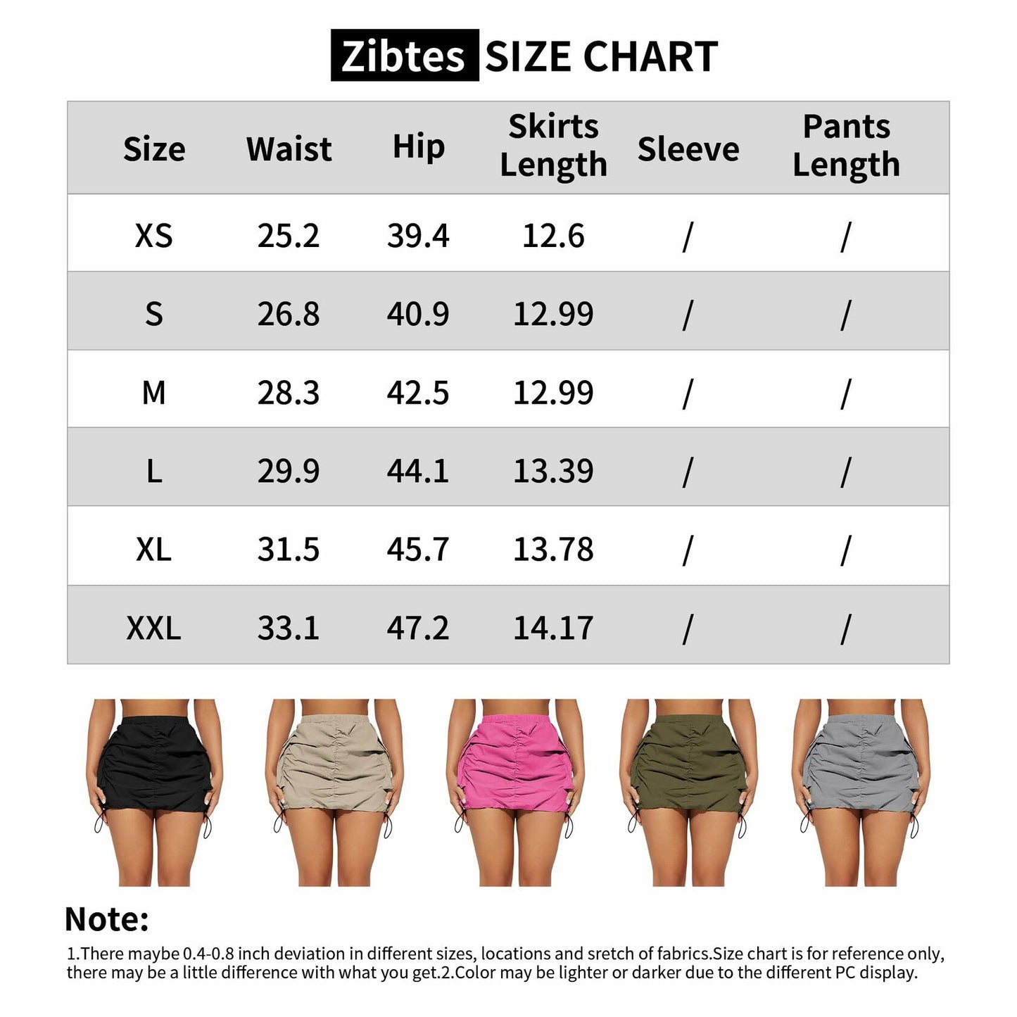 Womens Y2K Cargo Mini Skirt Elastic Waist Ruched Side Pockets Size S
