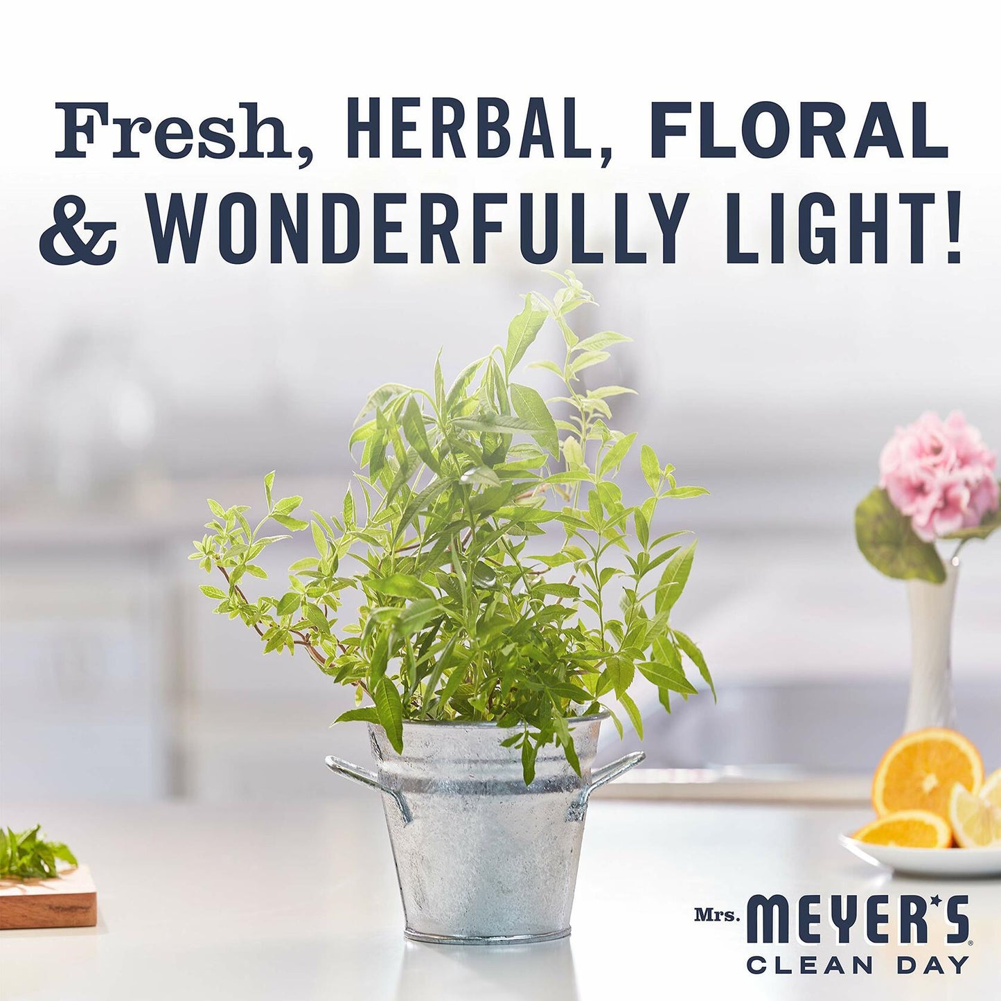 Mrs. Meyer's Clean Day Liquid Hand Soap Refill Lemon Verbena 33 Fl Oz