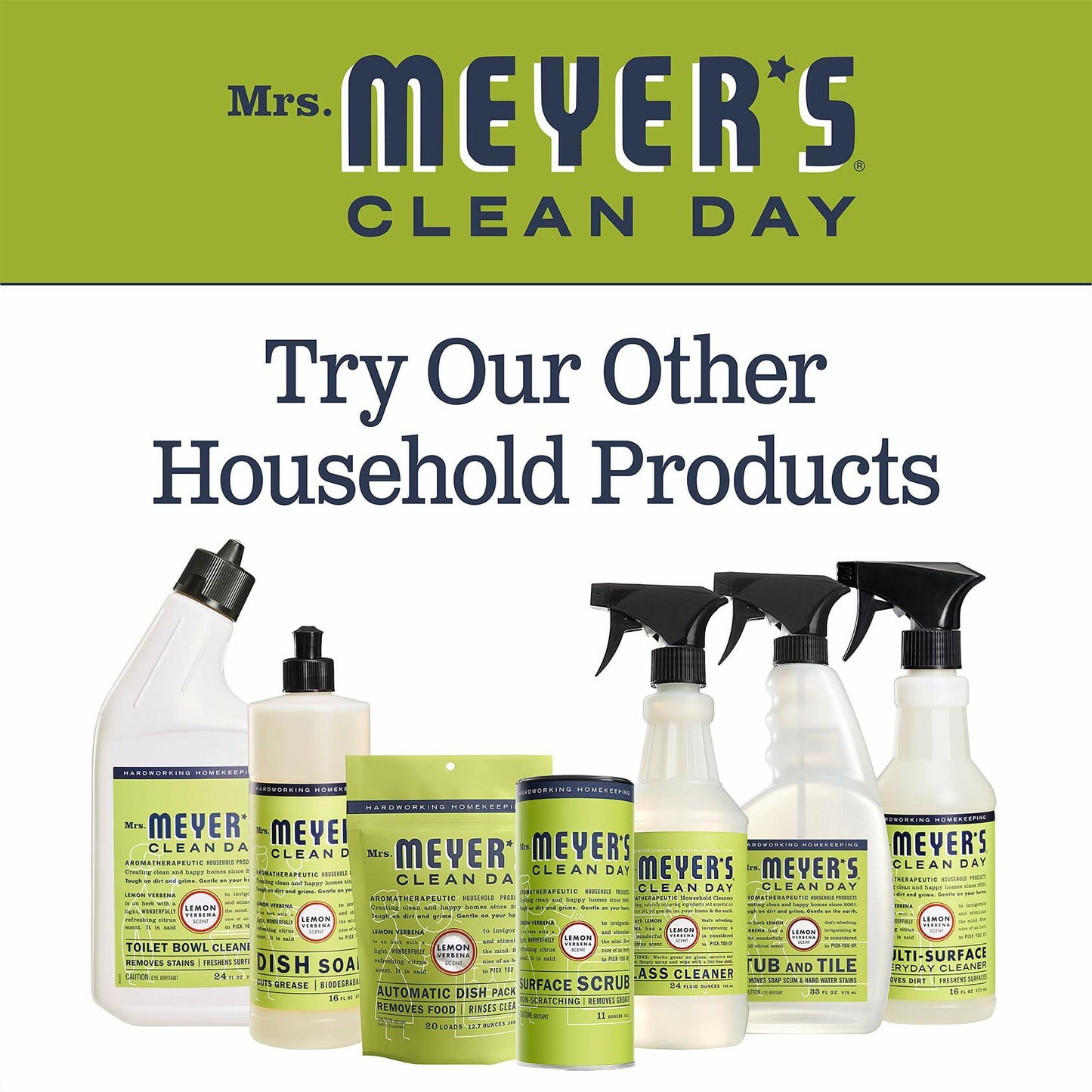 Mrs. Meyer's Clean Day Liquid Hand Soap Refill Lemon Verbena 33 Fl Oz