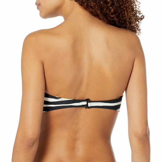 Skye Women's Hilda Bandeau Bikini Top Black Molded Cups Size Standard