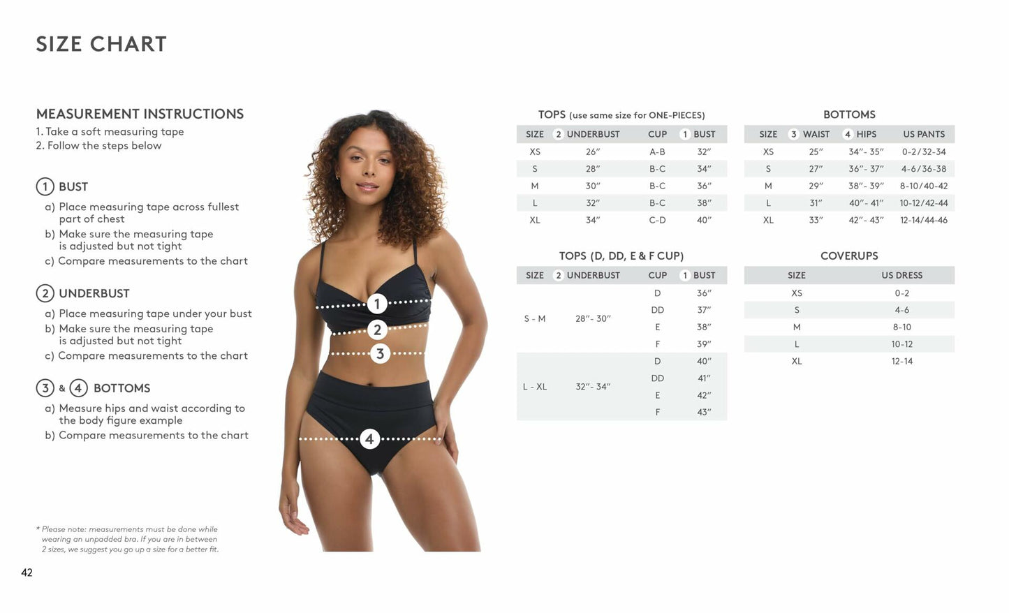 Skye Women's Hilda Bandeau Bikini Top Black Molded Cups Size Standard