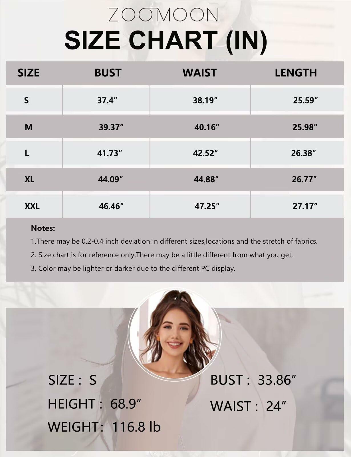 ZOOMOON Womens Summer Tank Top Sleeveless Casual White Size XL