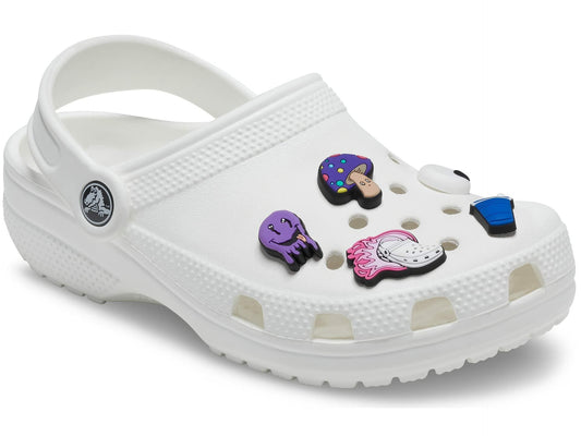 Crocs Shoe Charms Synthetic Chiller Guy 5-Pack Multi Color Size Medium