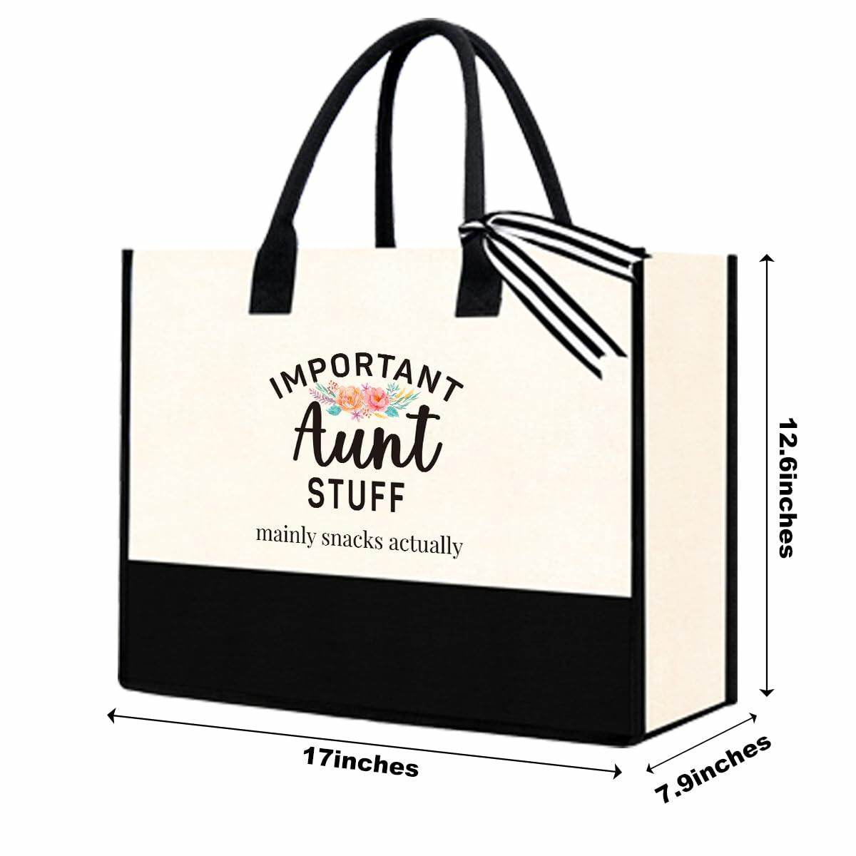 YUANHAO Tote Bag Grandma Gift Utility Shopping Bag Mothers Day Birthday