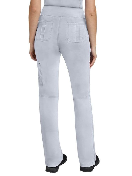Healing Hands Women's Scrub Pant Tori Cargo 5 Pockets 2-Way Stretch Grey - 2XL
