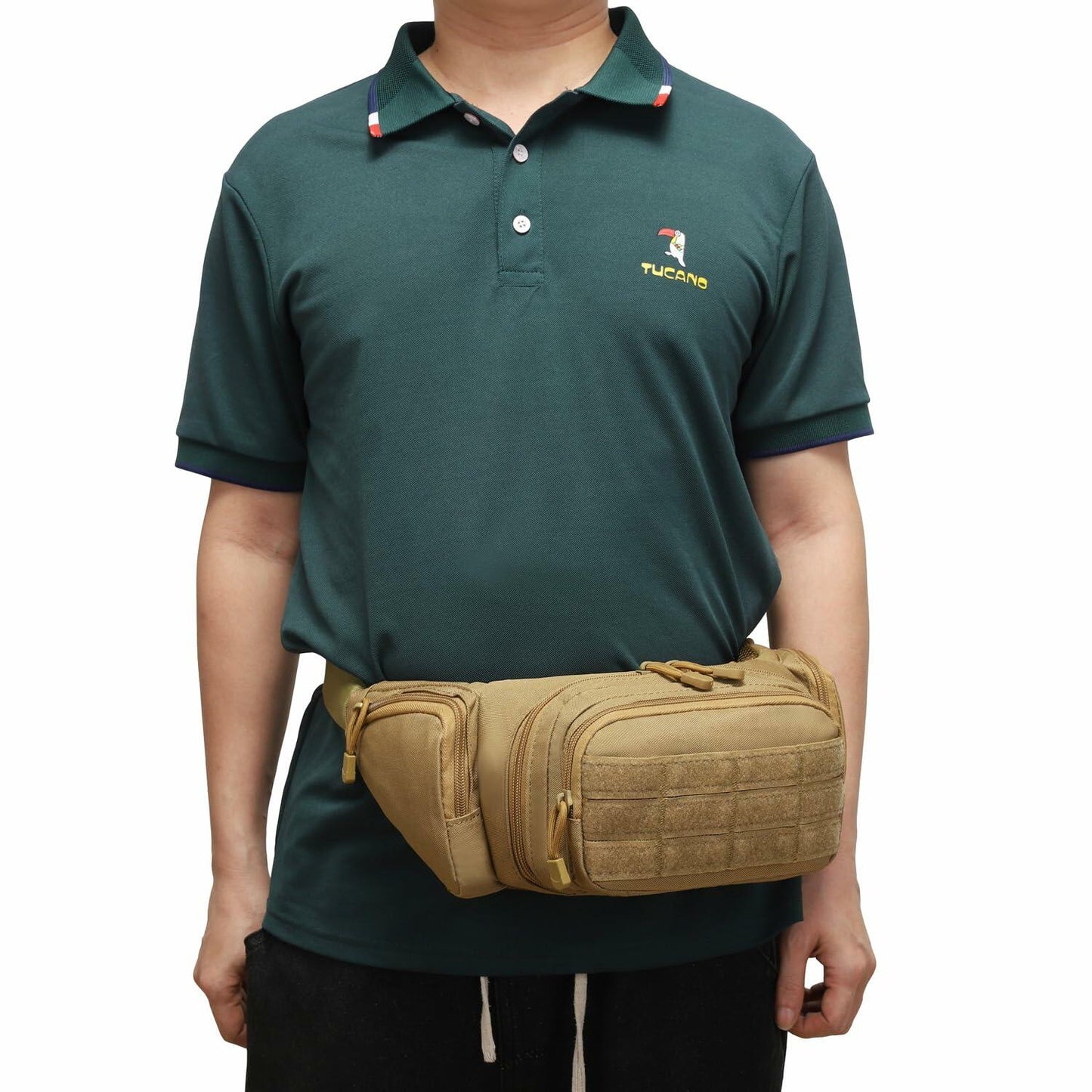 Gun Holster Fanny Pack Concealed Carry Pistol Pouch Waist Bag Black Camouflage