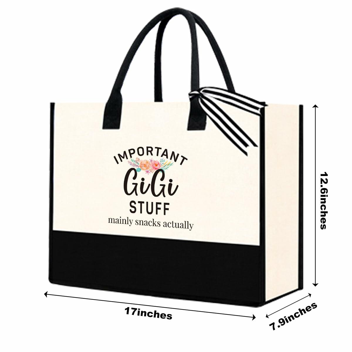 YUANHAO Gigi Gifts Large Tote Bag Shopping Grocery Utility Bag