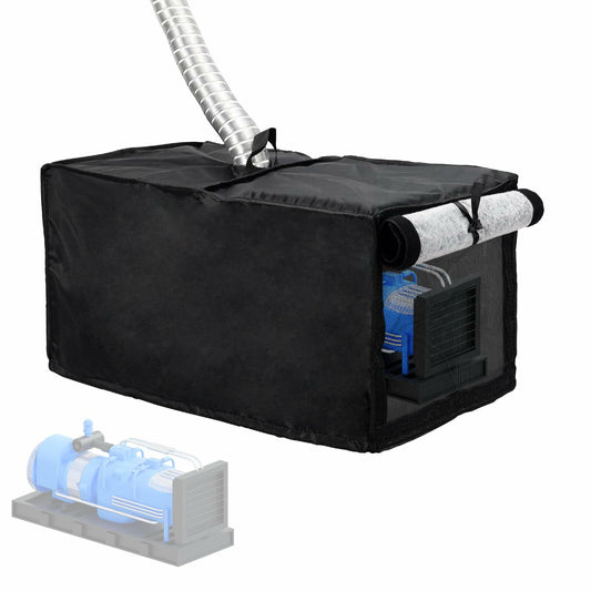 Outdoor Pool Heater Cover Waterproof Plush Lining 24x11x11in