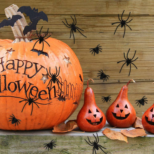 Fake Ants Halloween Mini 100Pcs Black Realistic Plastic Ants Prank Party