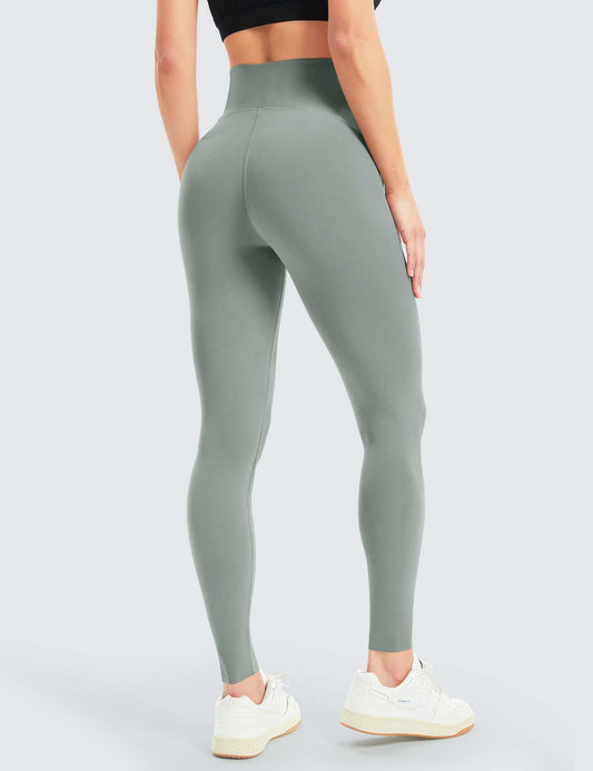 BONVIGOR Women's Maternity Leggings Over Belly Bump Full Length Yoga Pants - L