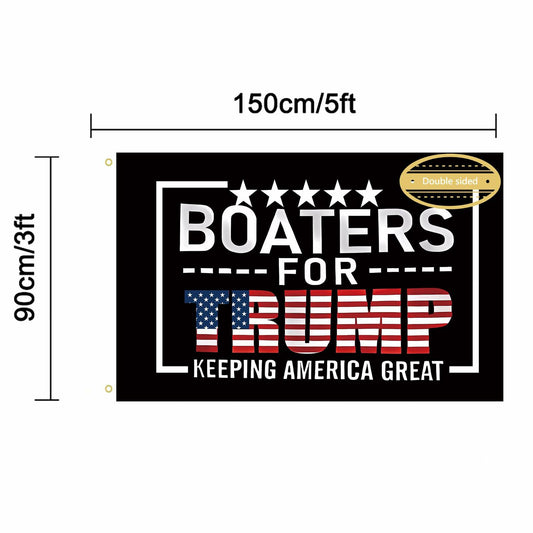 WENWELL 3x5 Ft Double-Sided Trump 2024 Flag Outdoor Durable Polyester