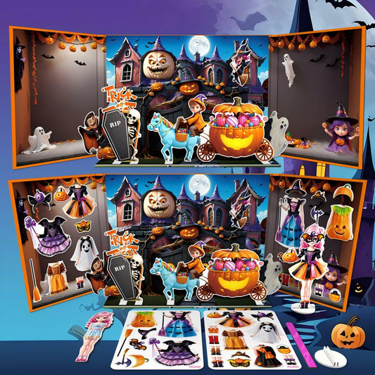 SIHPTO Magnetic Paper Dolls Dress-Up Game for Girls Yellow Age 3+