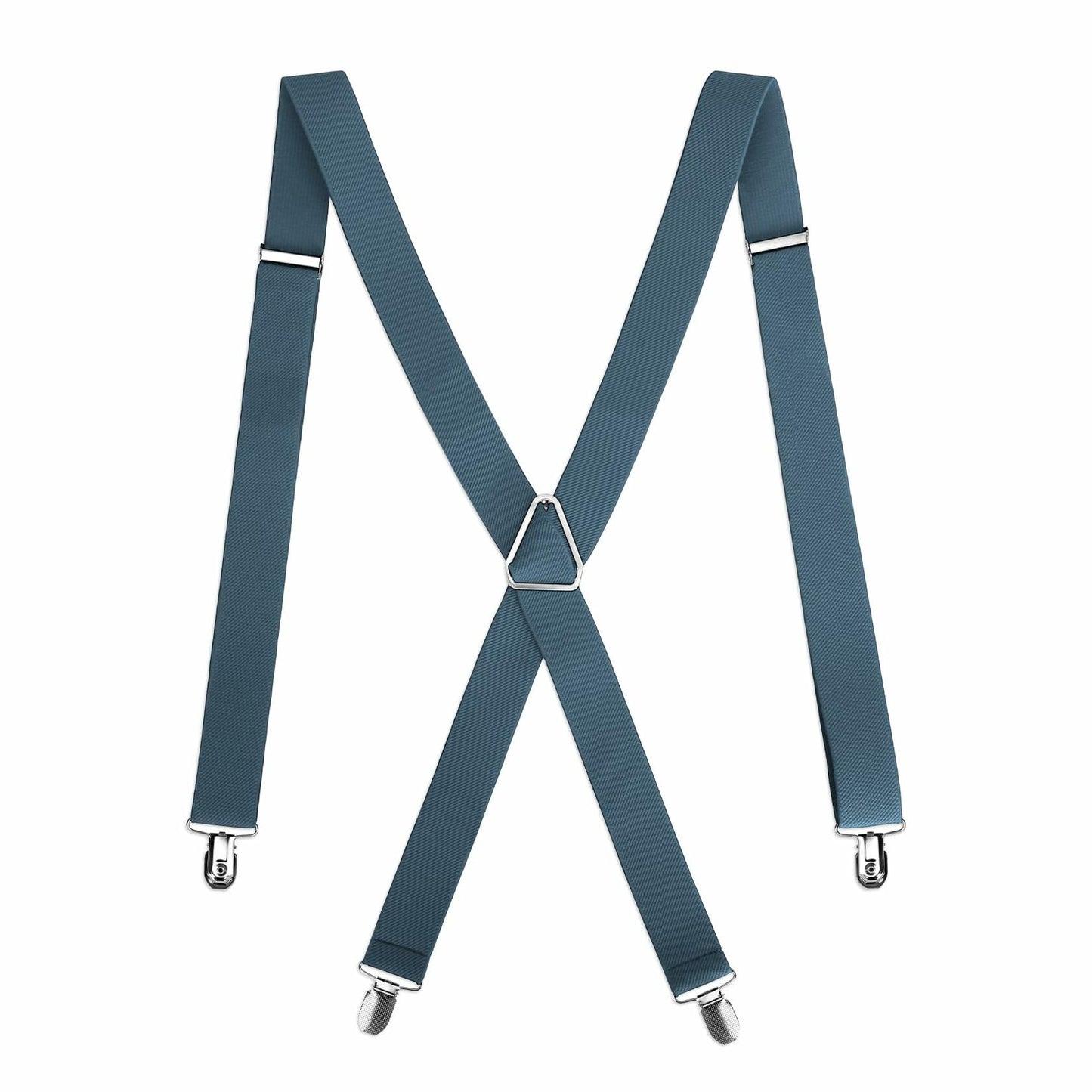KIYFXA Heavy Duty Suspenders with Clips for Men and Women Gifts for Dad