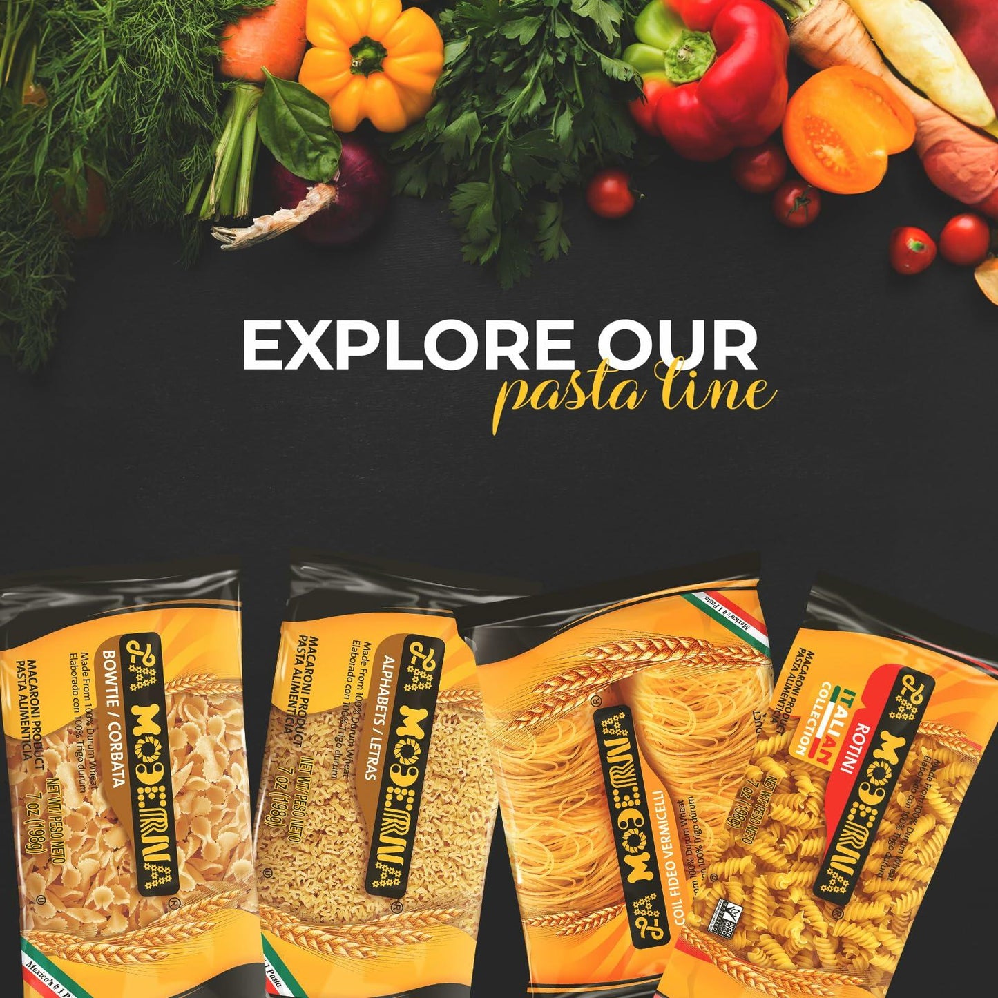 BestBy08/25 LA MODERNA Sopa de Fideo Tomato Chicken Soup 3.5oz Pack of 12