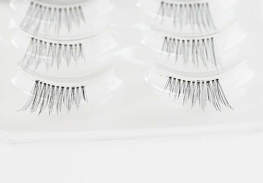 Dorisue Cat Eye Half Lashes Mini Wispy Natural Handmade Soft 5 Pairs