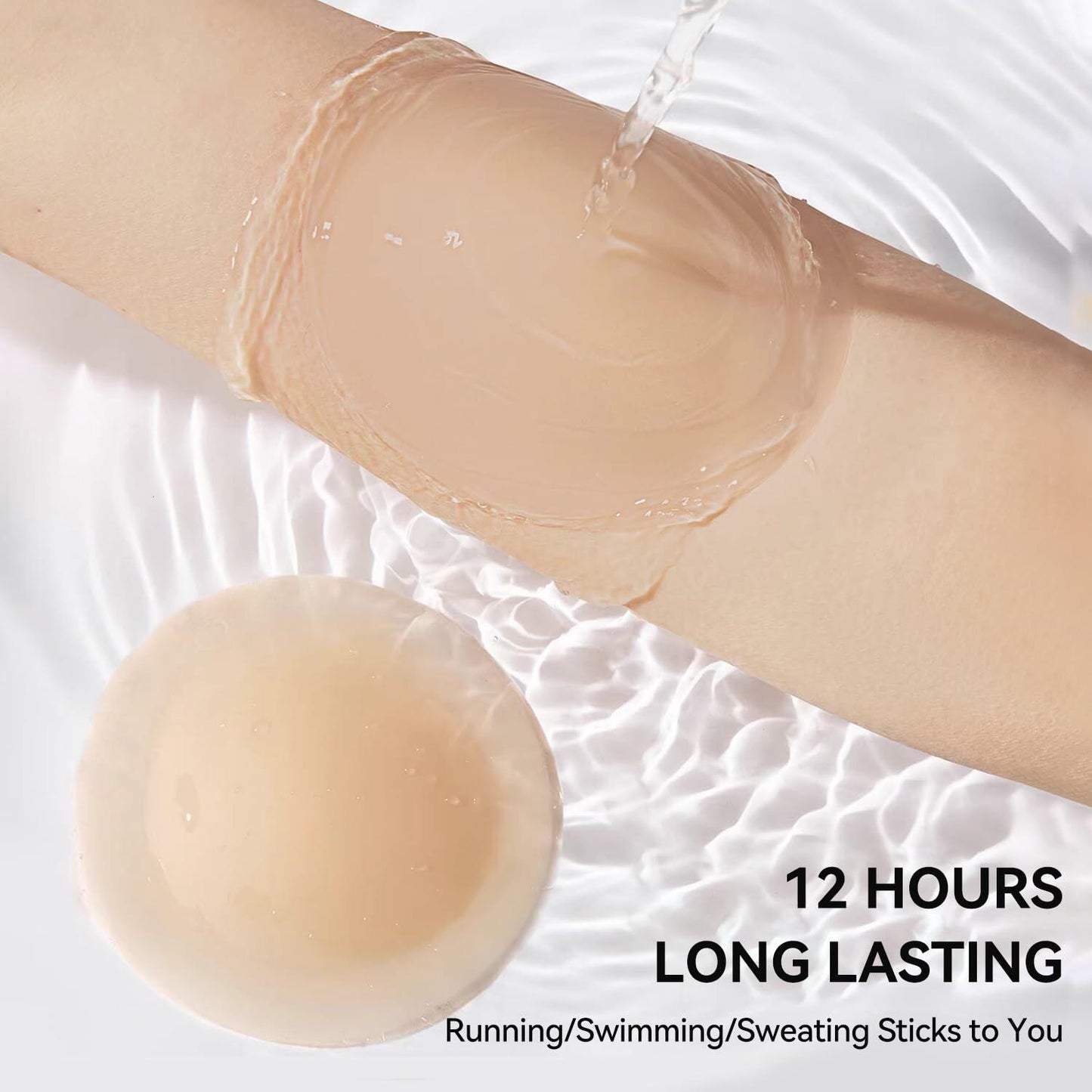 VICTORIATOURIST Silicone Nipple Covers 2 Pairs Ultra Thin Reusable