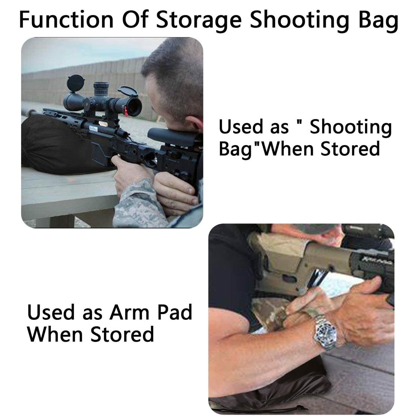 Miaking Quick Release Shotgun Rifle Sock Sleeve Black 38-51in Size 38-51in