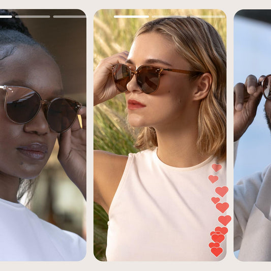 livho Polarized Retro Round Sunglasses Women Oversized Shades