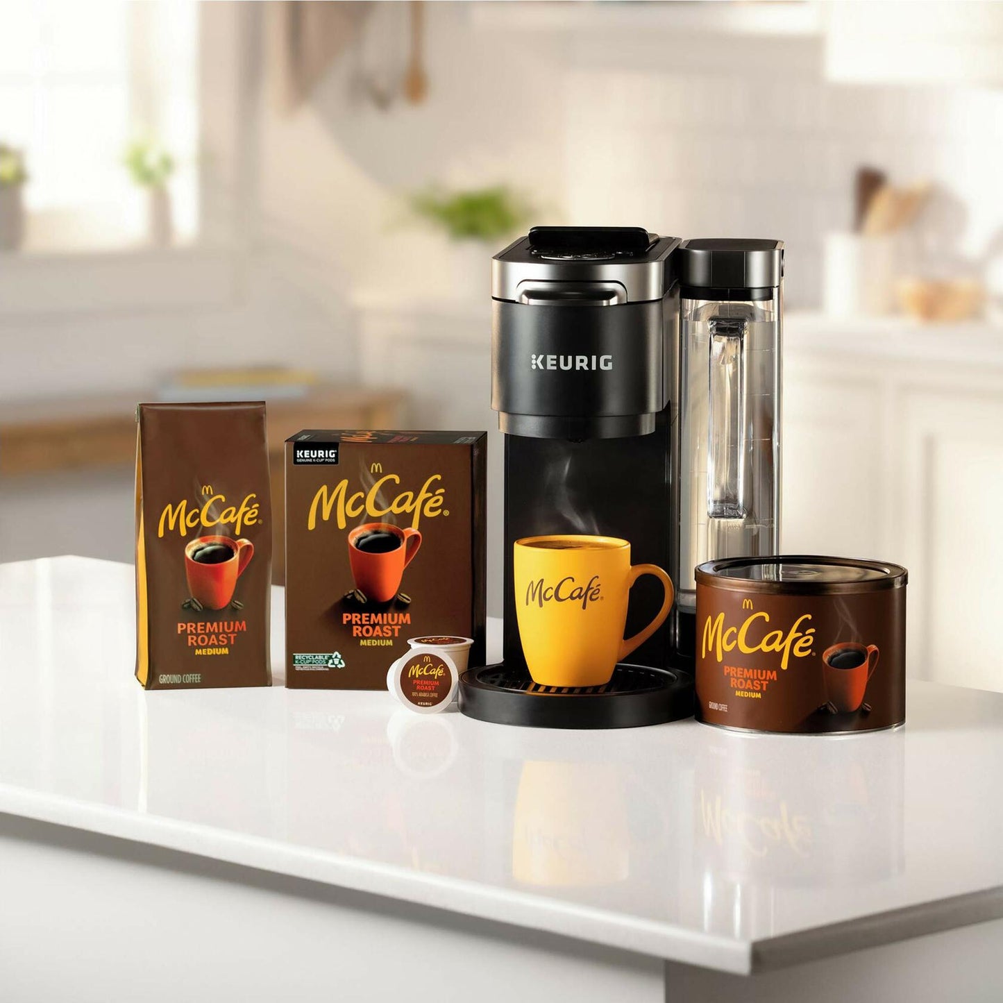 BestBy12/24 McCafe Premium Medium Roast Ground Coffee 30oz Canister