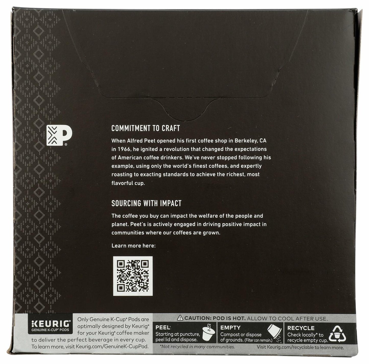 BestBy05/25/25 Peet's Coffee Major Dickasons 32 K Cups Dark Roast