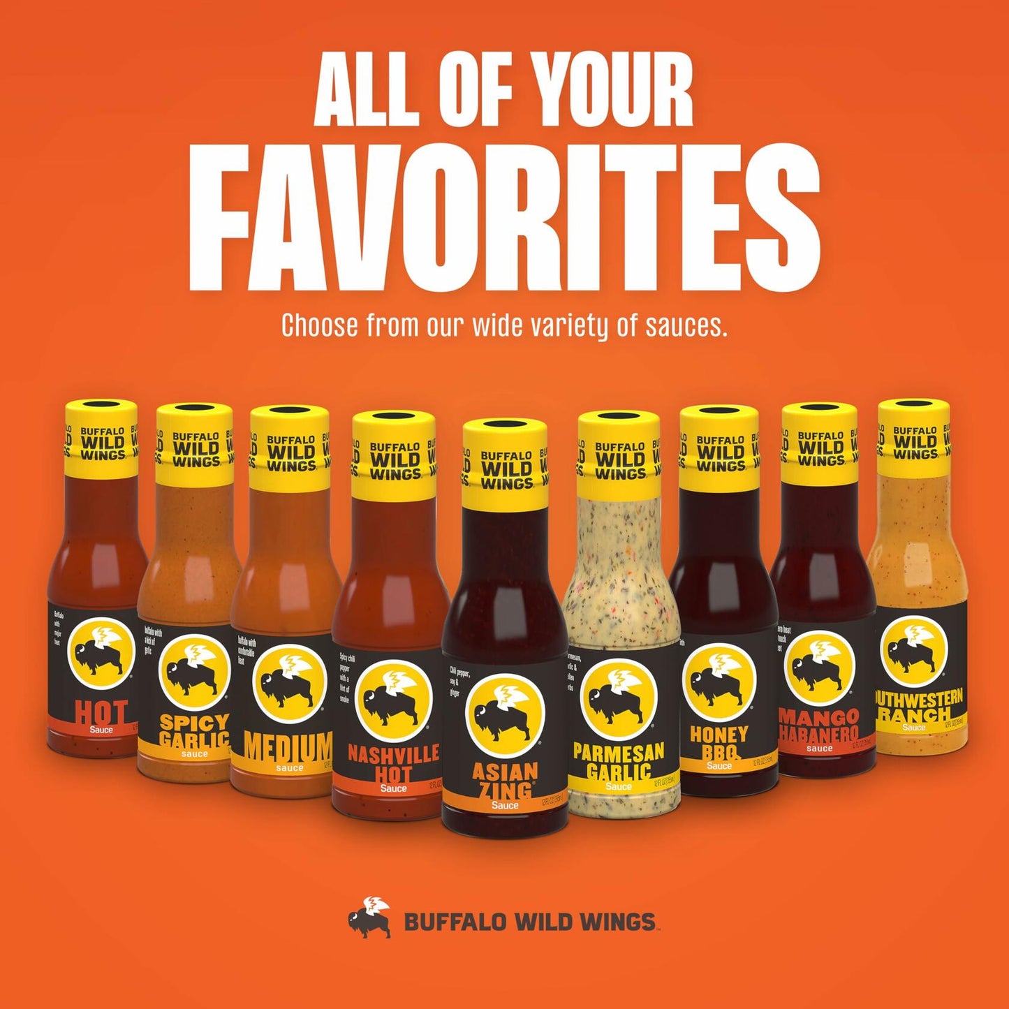 BestBy06/25 Buffalo Wild Wings Asian Zing Sauce 12 fl oz Perfect Dipping
