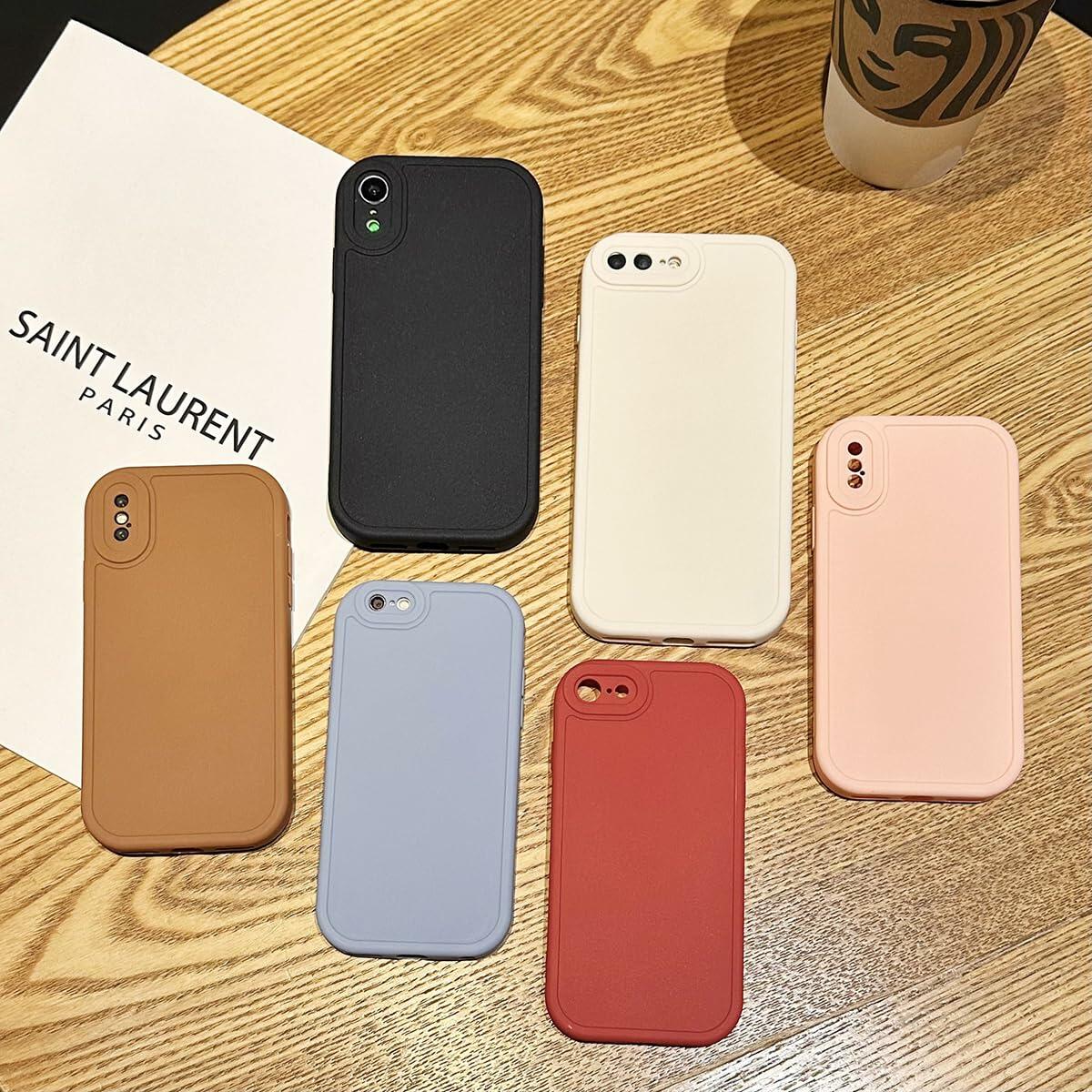 Callyue iPhone 16 Pro Max TPU Case Circular Edges Camera Protection Black