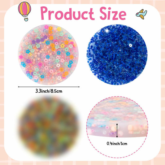 GerdfeiTawtab Circle Skin Picking Fidget Toy Sensory Tool 3 Colors