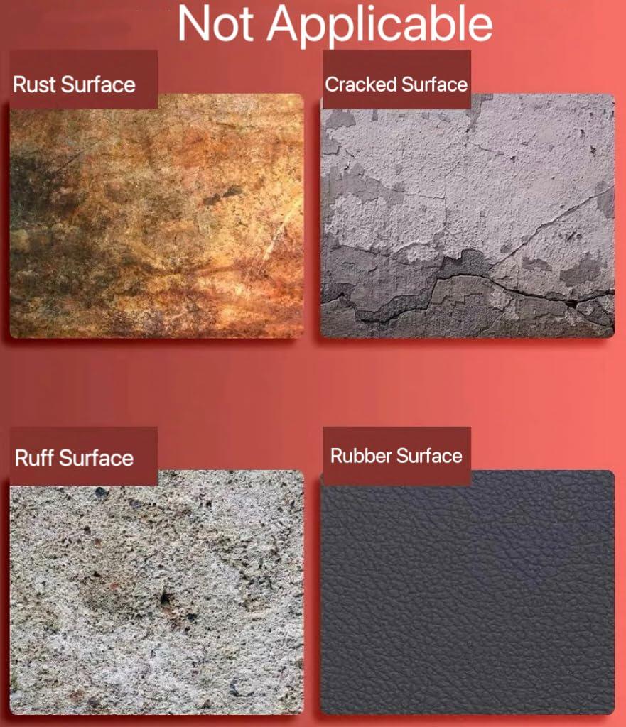 Tuqiso Double Sided Heavy Duty Nano Adhesive Tape Clear 9.85ft