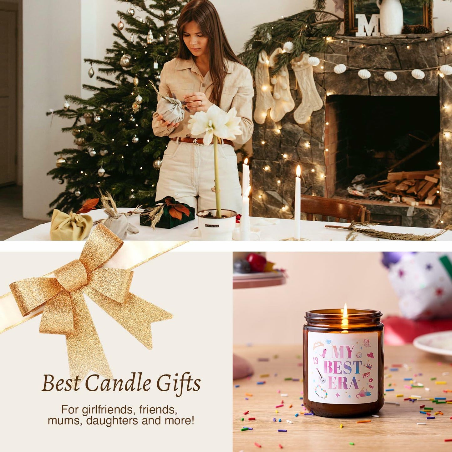 My Best Era Vanilla Scented Soy Candle 9oz Decorative Birthday Gift