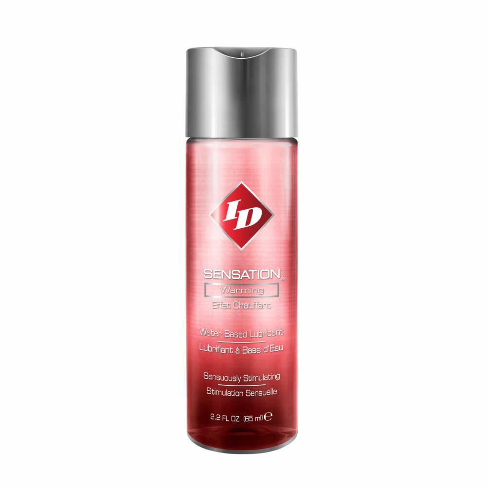 BestBy02/27 ID Lubricants Sensation Warming Water Based Lubricant Red 2.2 Fl Oz