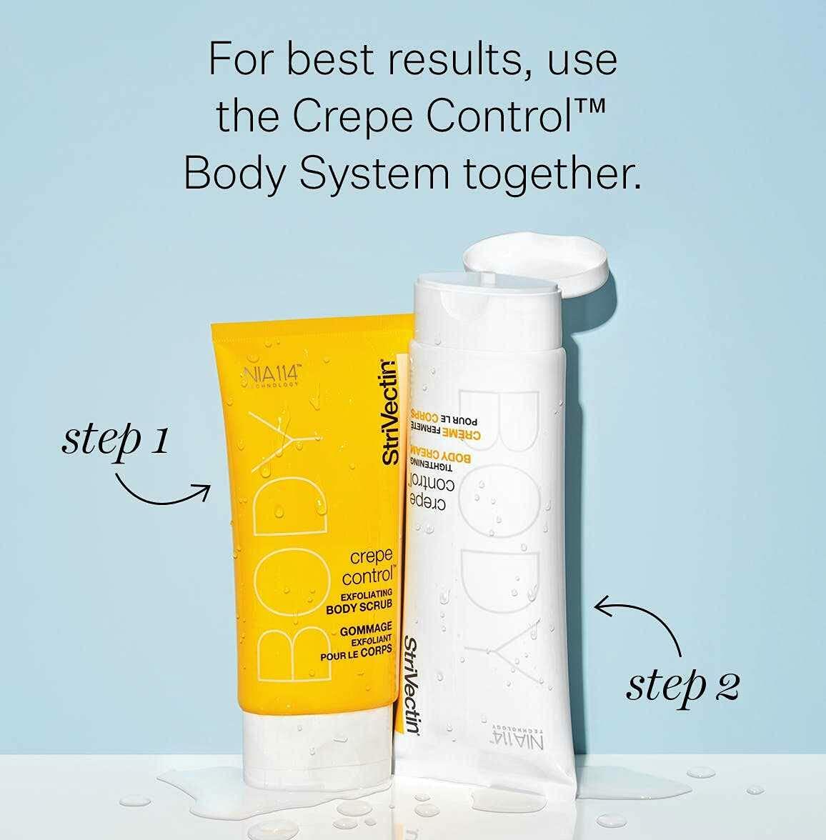 StriVectin Tighten Lift Crepe Control Body Cream Firmer Brighter Arms 6.7oz