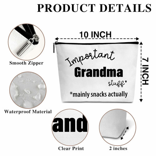 Gigi Gifts Makeup Cosmetic Bag for Grandma Women Best Gigi Ever - C08