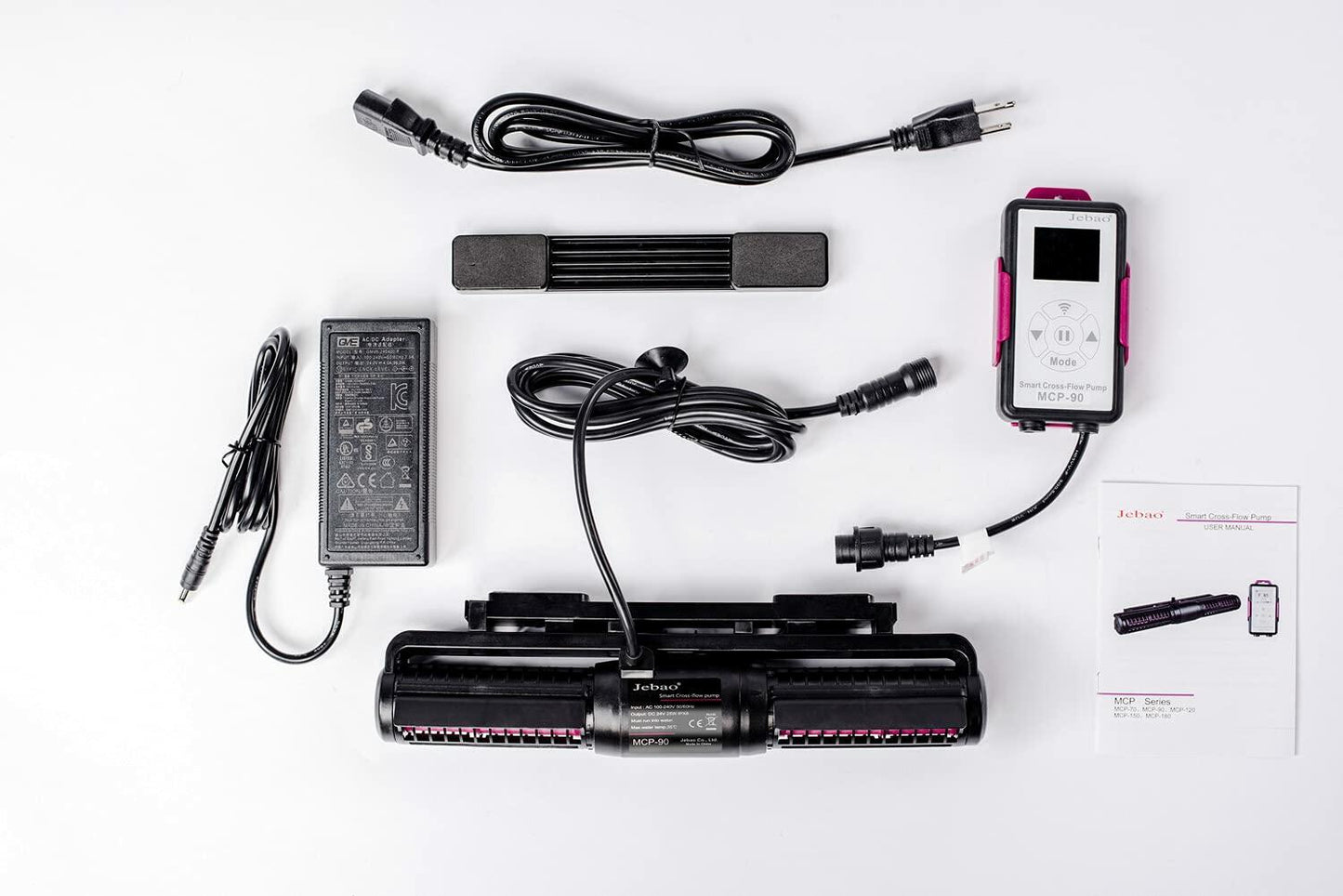 Jebao MCP-90 Smart Cross Flow Pump LCD Display Controller Magnetic Base