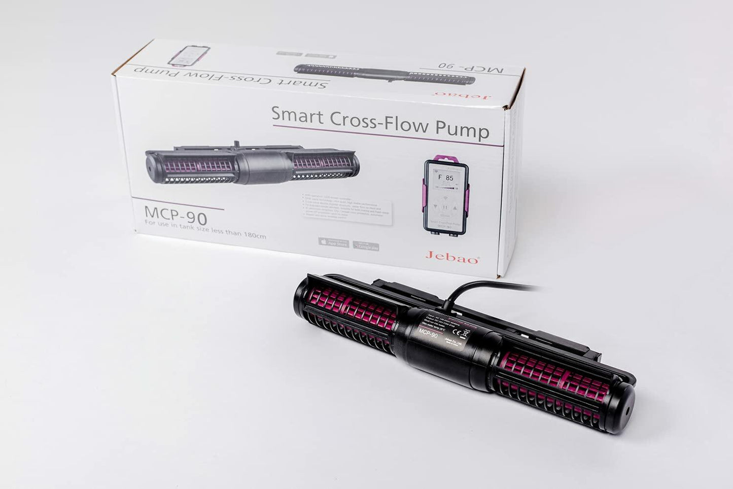 Jebao MCP-90 Smart Cross Flow Pump LCD Display Controller Magnetic Base