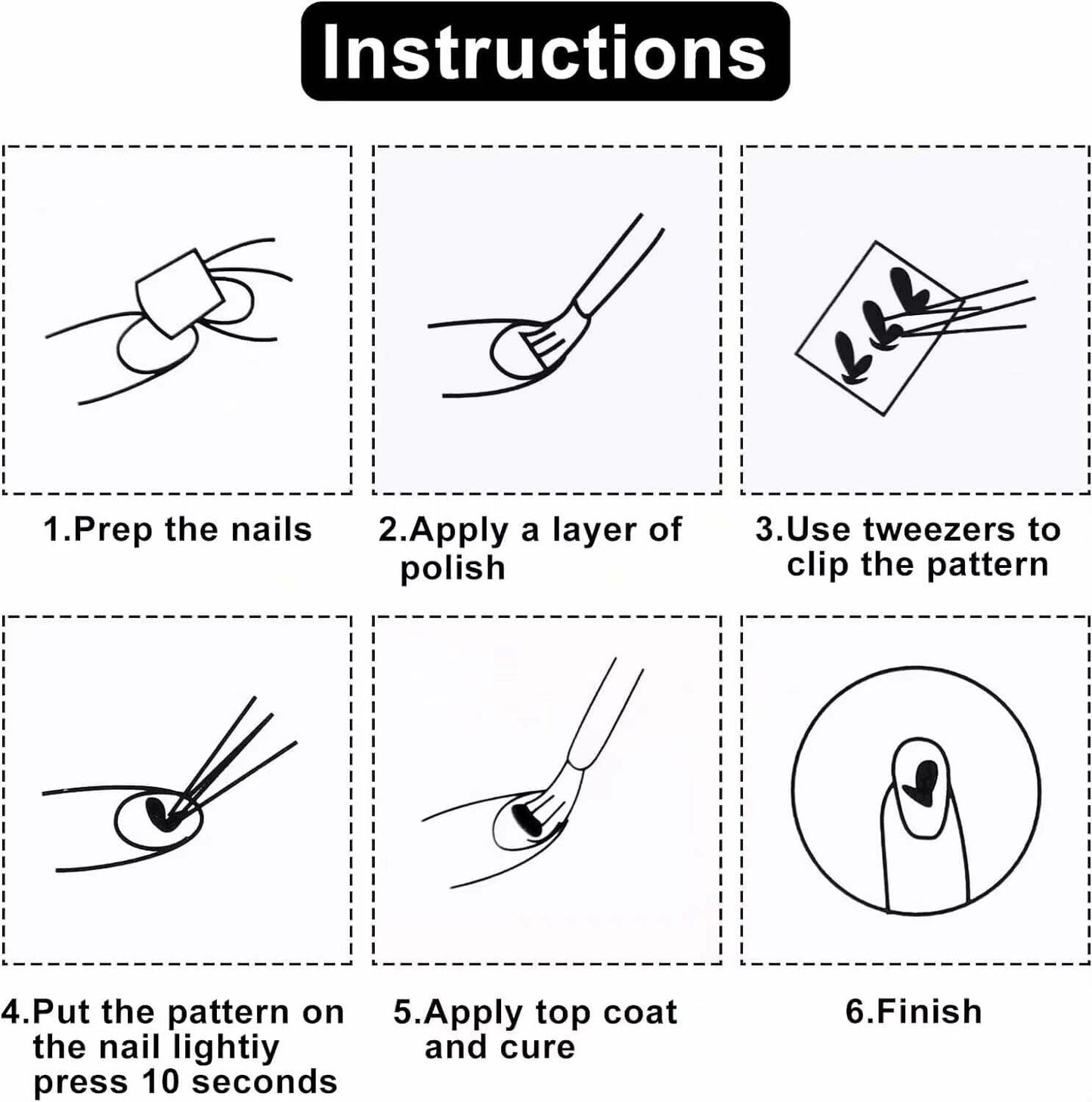 Tisaindor 5D Embossed Bow Nail Art Stickers 3 Sheets Colorful Self Adhesive