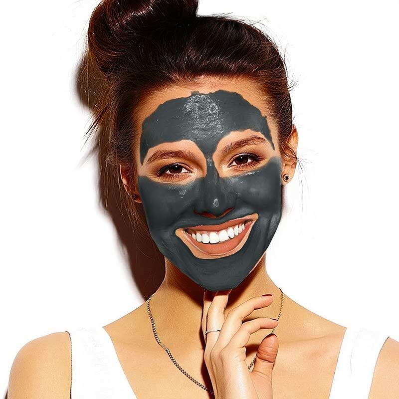 FREEMAN Charcoal & Black Sugar Mud Mask Detoxifying Facial Treatment 0.5oz