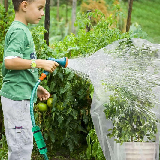 Fruit Tree Netting Cover 6 Pack 5.9x5.9 ft Ultra Fine Mesh Black Garden Netting