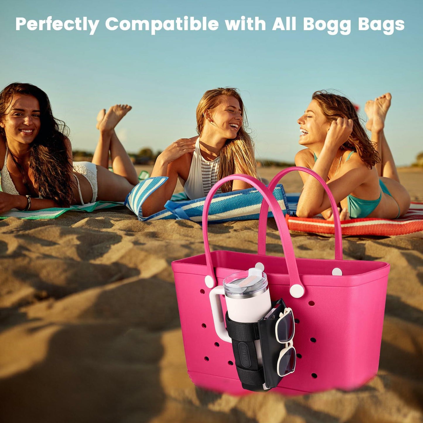 OUTXE 2 Pack Bogg Bag Cup Phone Holder Large 40oz Stanley Compatible