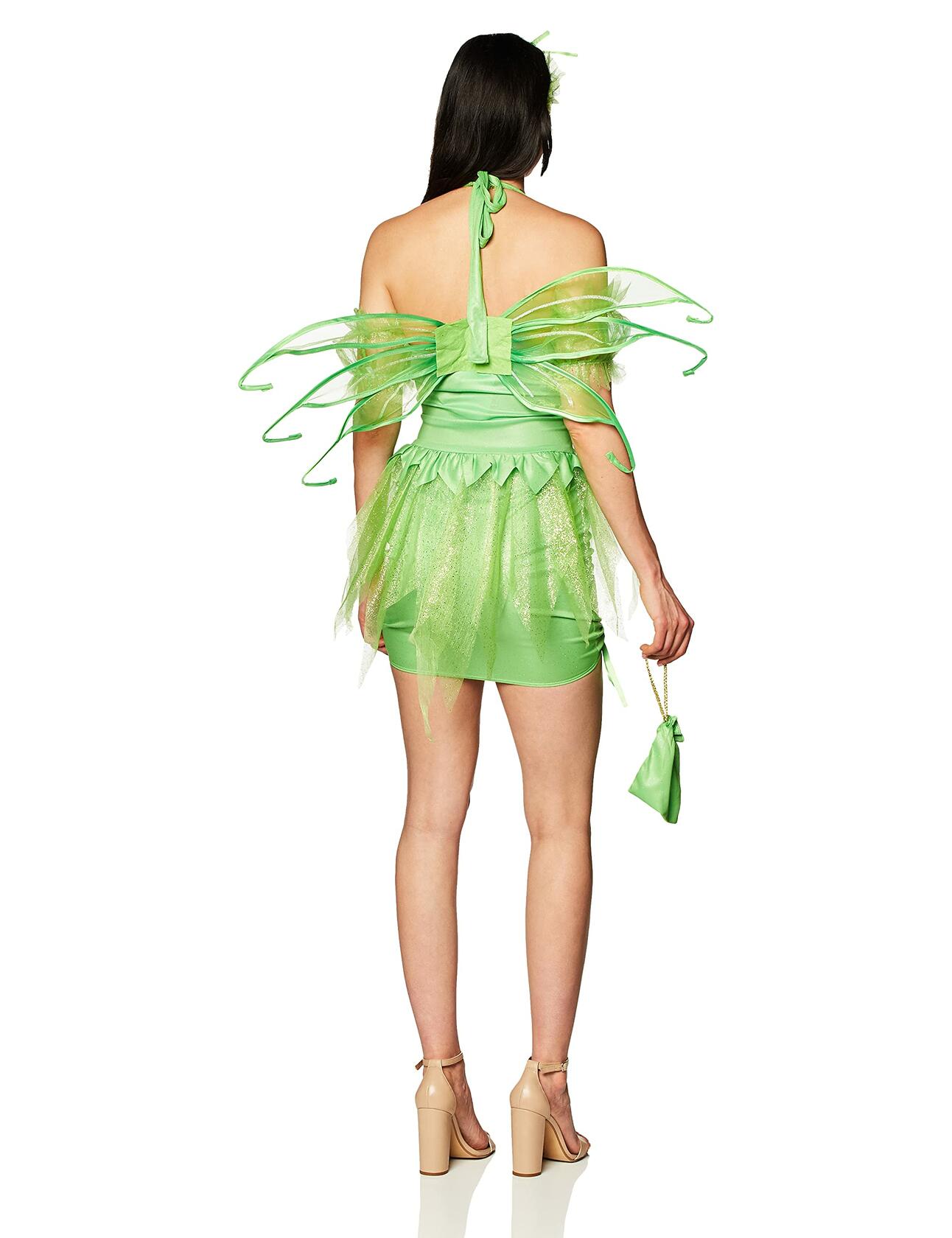 California Costumes Eye Candy Tinkerbell Fairy Costume Green Size Small