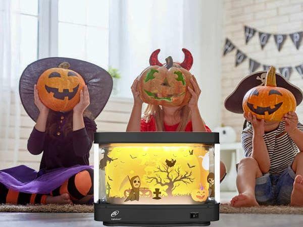 Lightahead Halloween LED Decorative Motion Picture Lamp