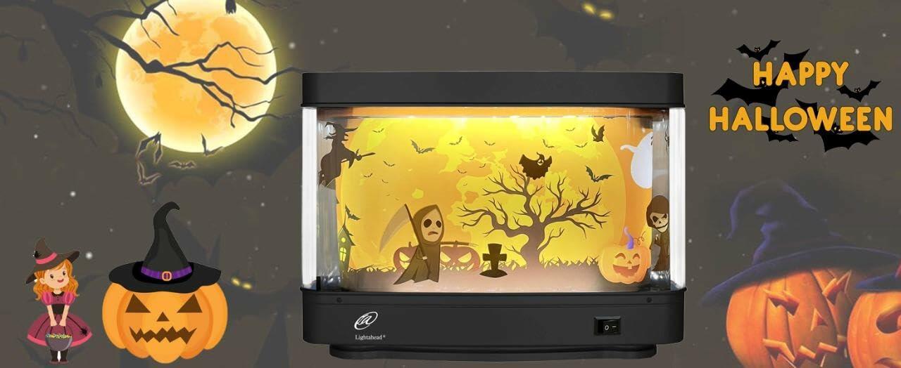 Lightahead Halloween LED Decorative Motion Picture Lamp