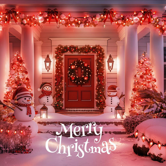 Brightown C9 LED Christmas String Lights 33ft 50 LED Red Waterproof Green Wire