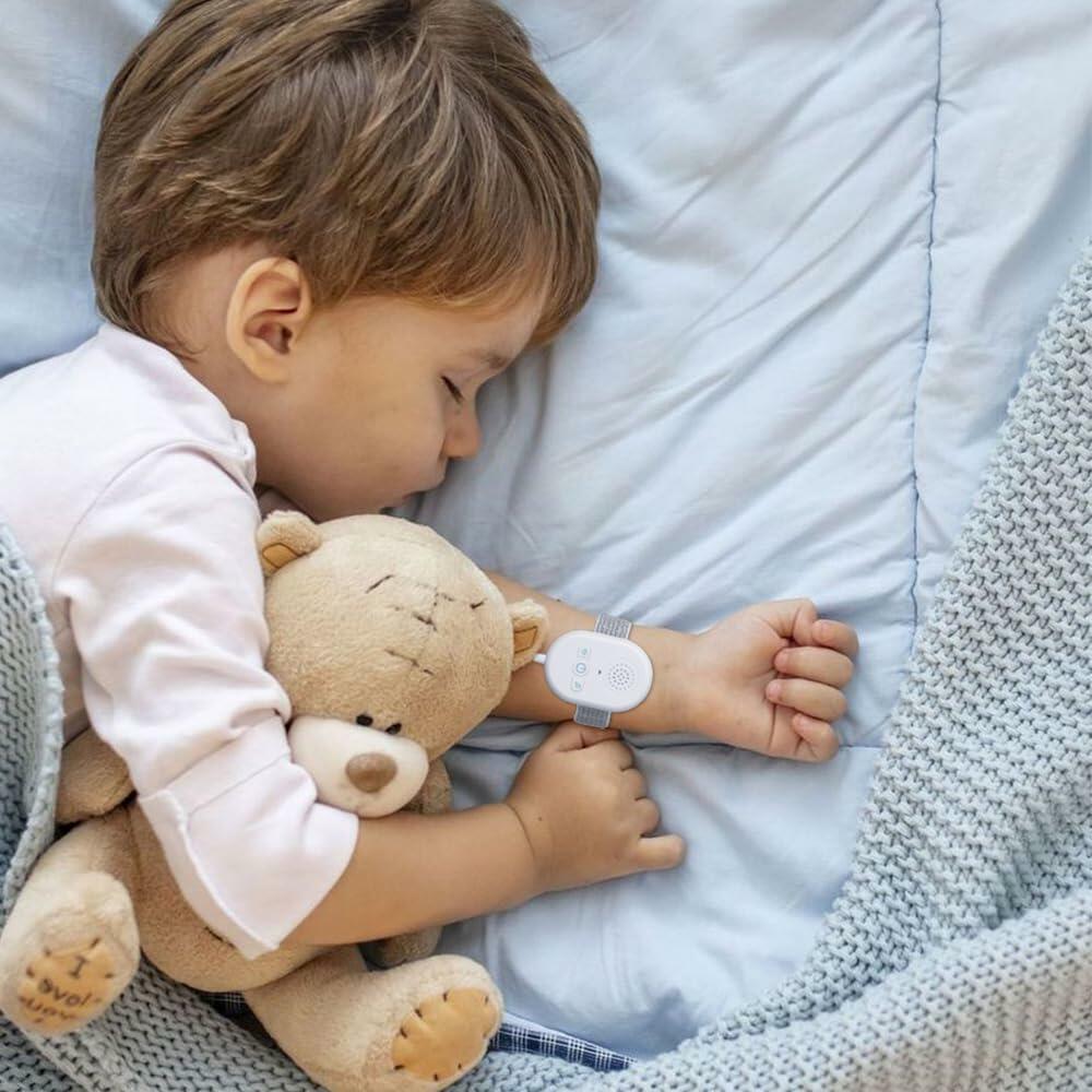 Bedwetting Alarm USB Rechargeable Loud Sound Strong Vibration for Kids Adults