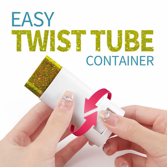 UCANBE Purple Body Glitter Stick Chunky Makeup for Face Hair Lips