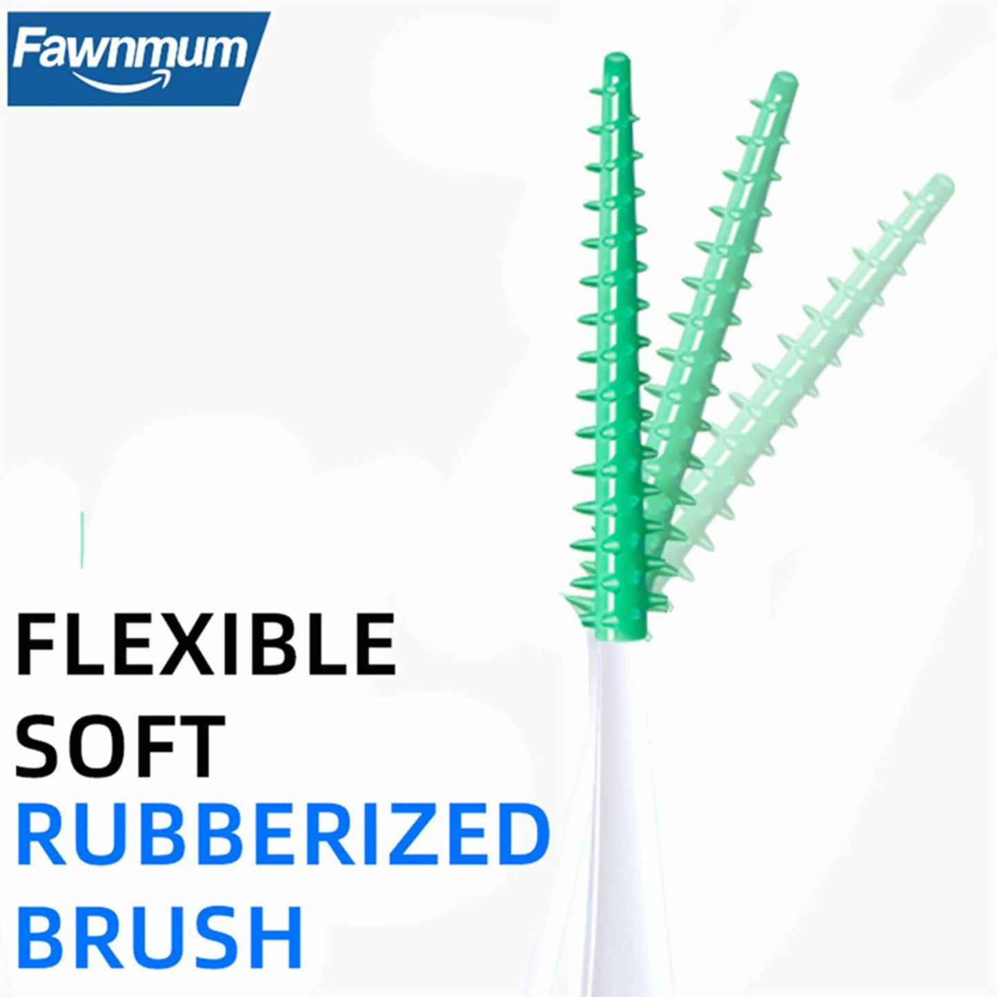 Fawnmum Soft-Picks Advanced Dental Picks 300 Count with Travel Case